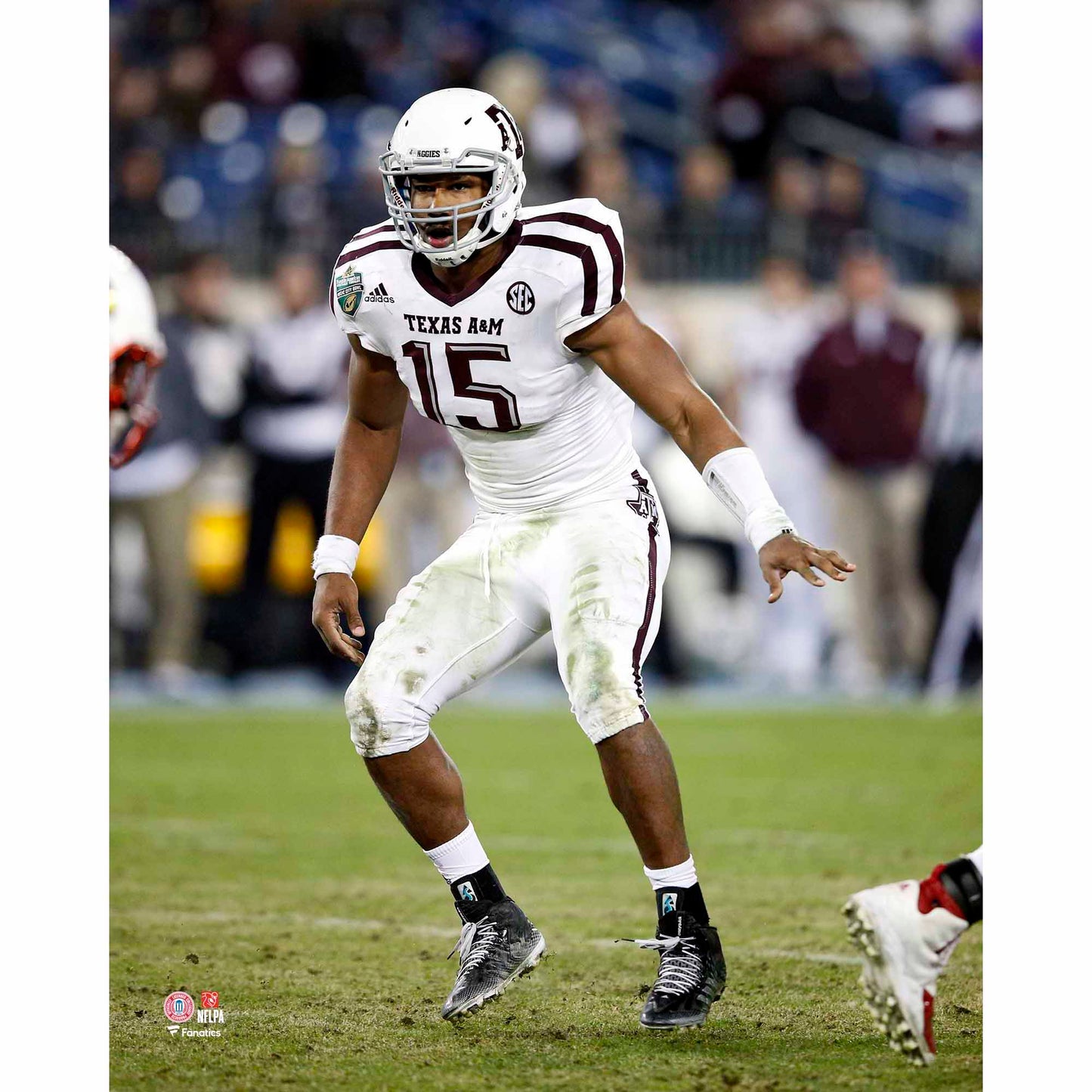Myles Garrett Texas A&M Aggies Unsigned Action Photograph