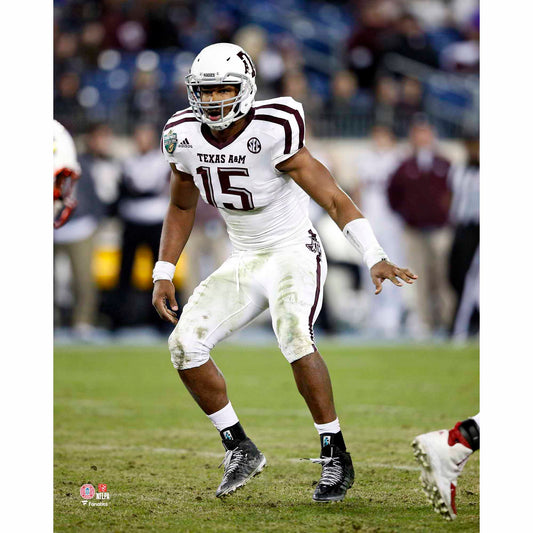 Myles Garrett Texas A&M Aggies Unsigned Action Photograph