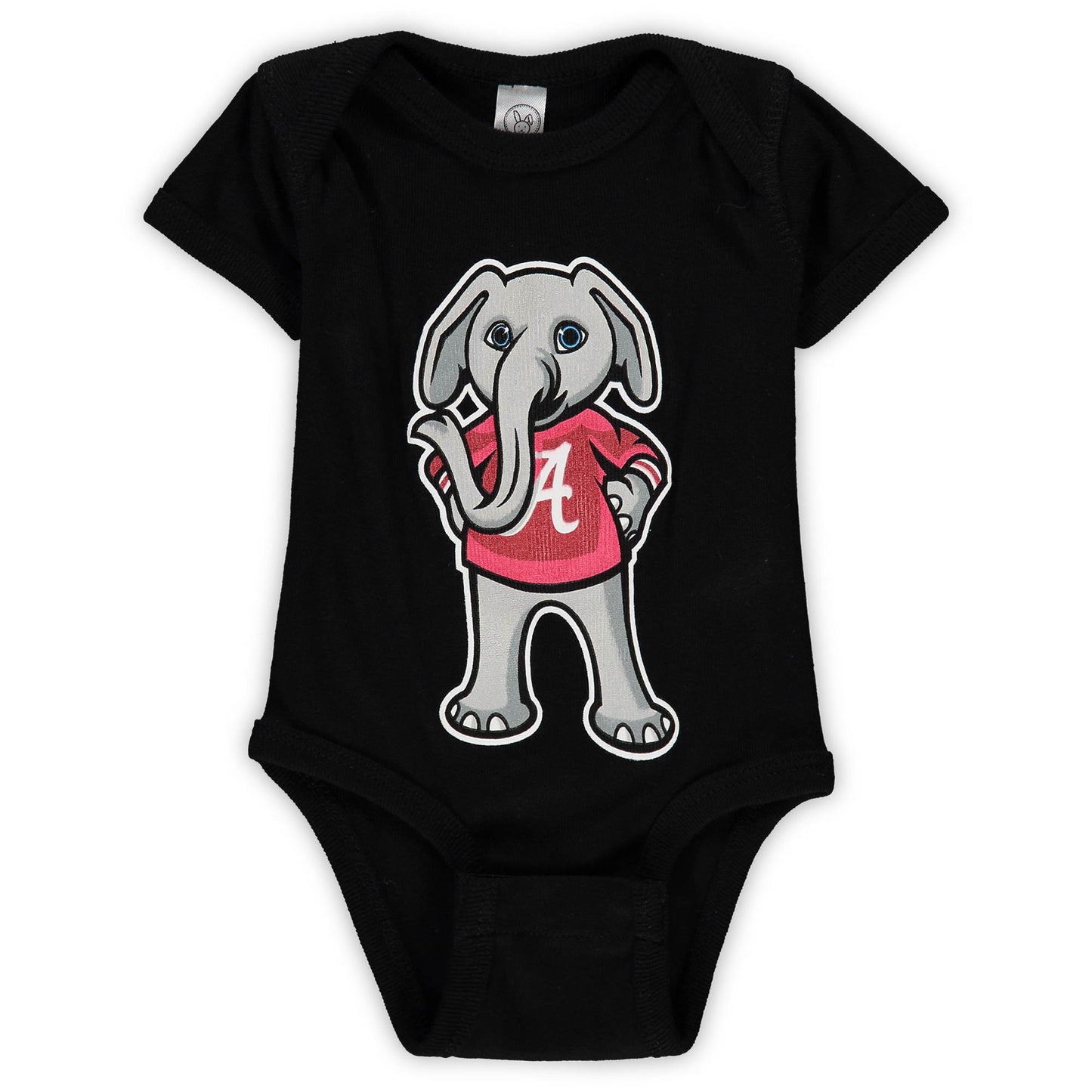 Infant Black Alabama Crimson Tide Big Team Logo Bodysuit