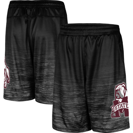 Men's Colosseum Black Mississippi State Bulldogs Broski Shorts