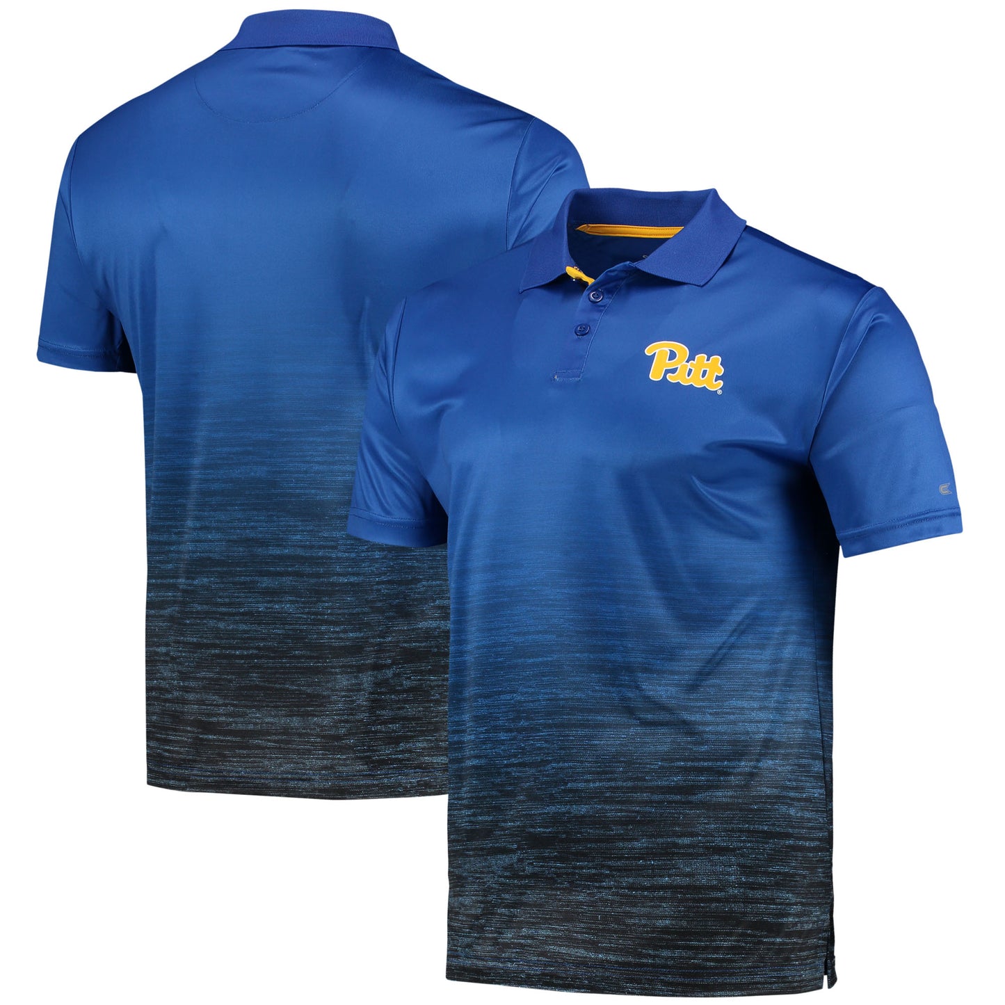 Men's Colosseum Royal Pitt Panthers Marshall Polo