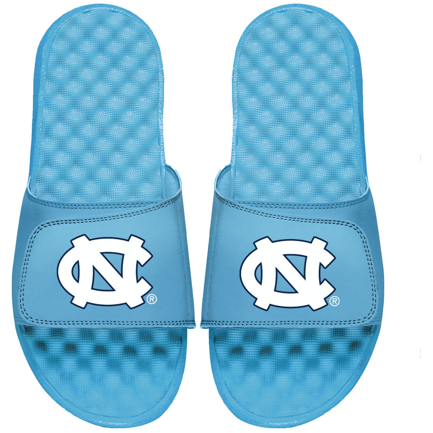 Men's ISlide Carolina Blue North Carolina Tar Heels Primary Outline Logo Slide Sandals