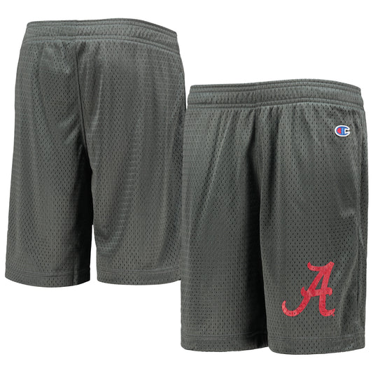 Youth Champion Charcoal Alabama Crimson Tide Classic Mesh Shorts