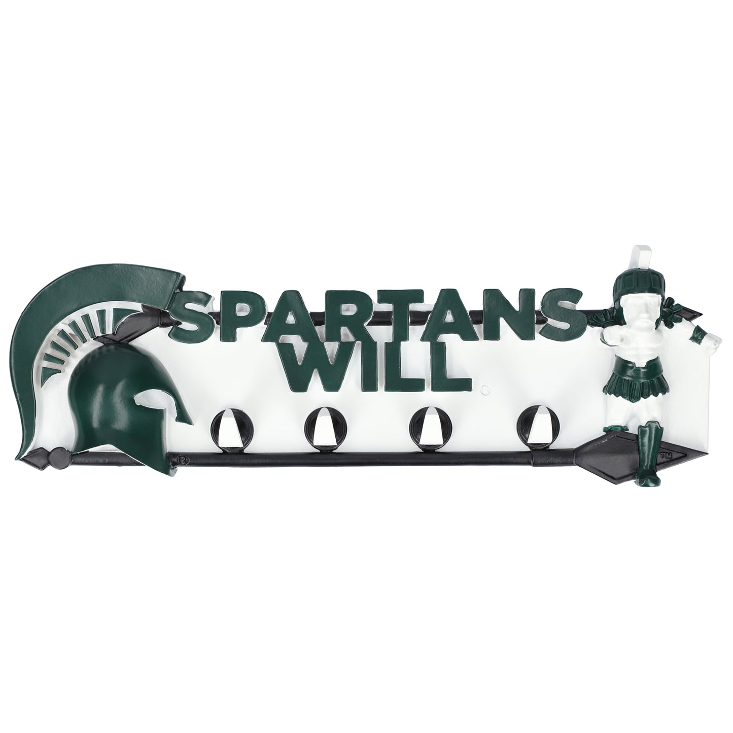 Michigan State Spartans Team Key Rack