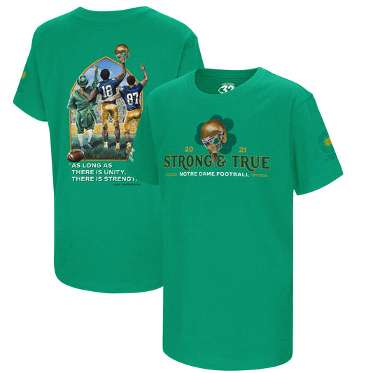 Youth Colosseum Green Notre Dame Fighting Irish 2021 The Shirt T-Shirt