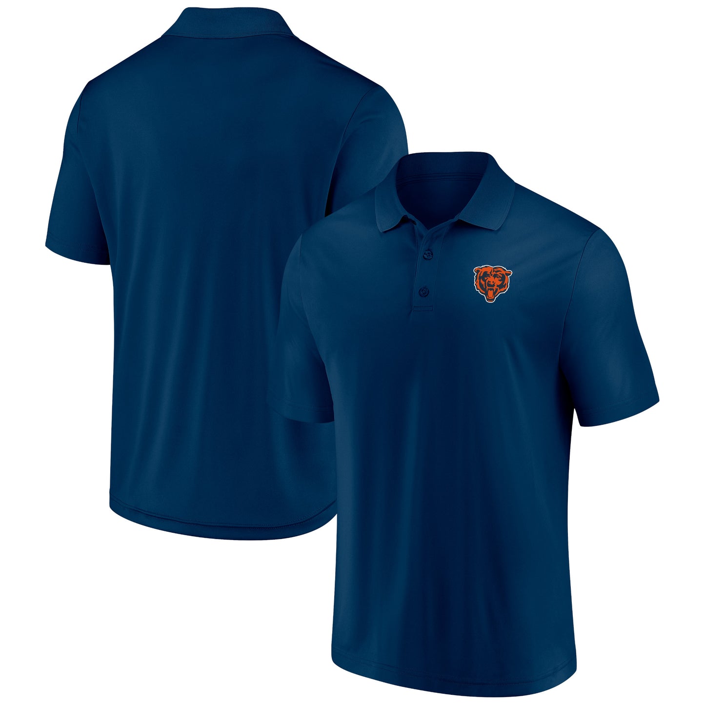 Men's Fanatics Navy Chicago Bears Winning Streak Polo