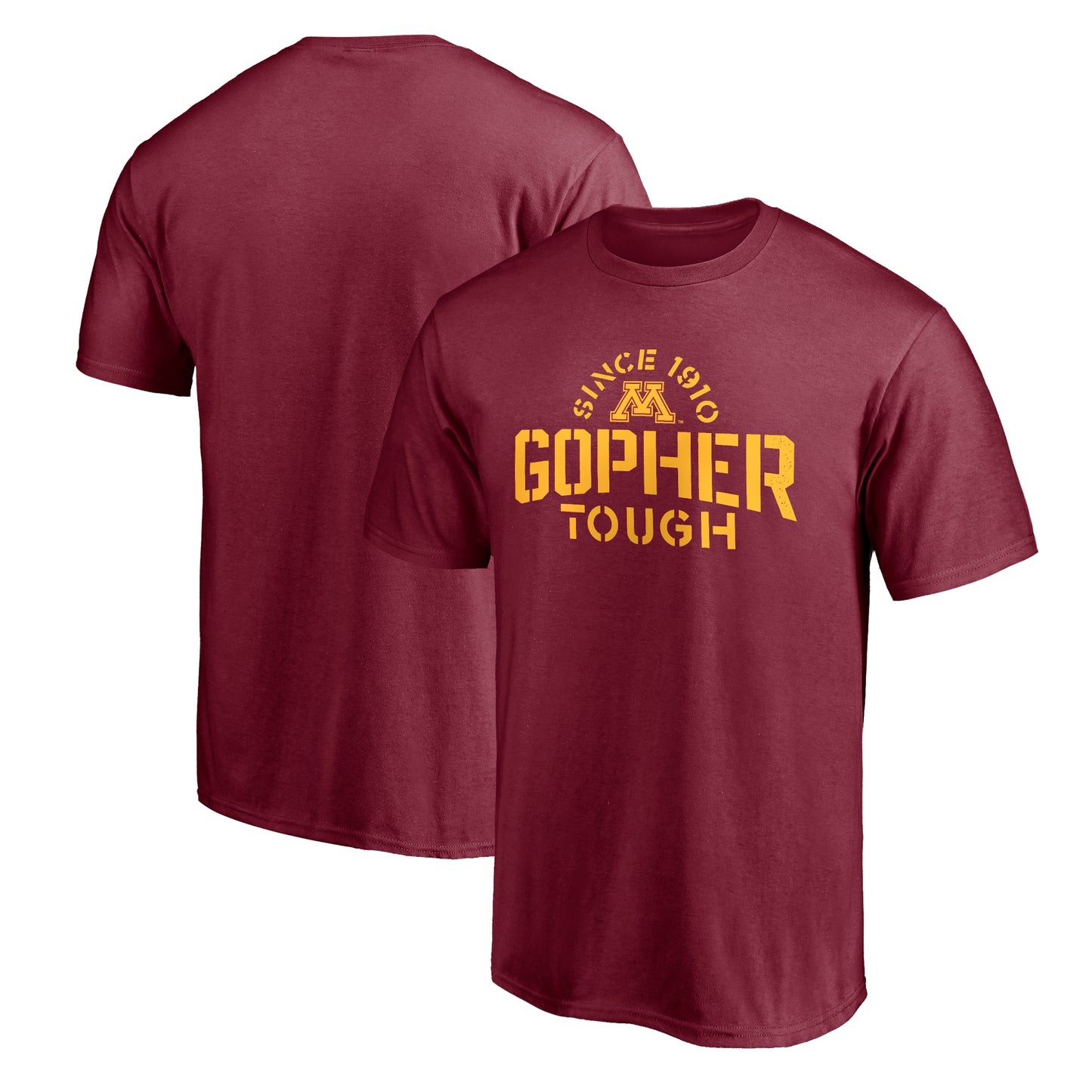 Men's Maroon Minnesota Golden Gophers Gopher Tough Wrestling T-Shirt