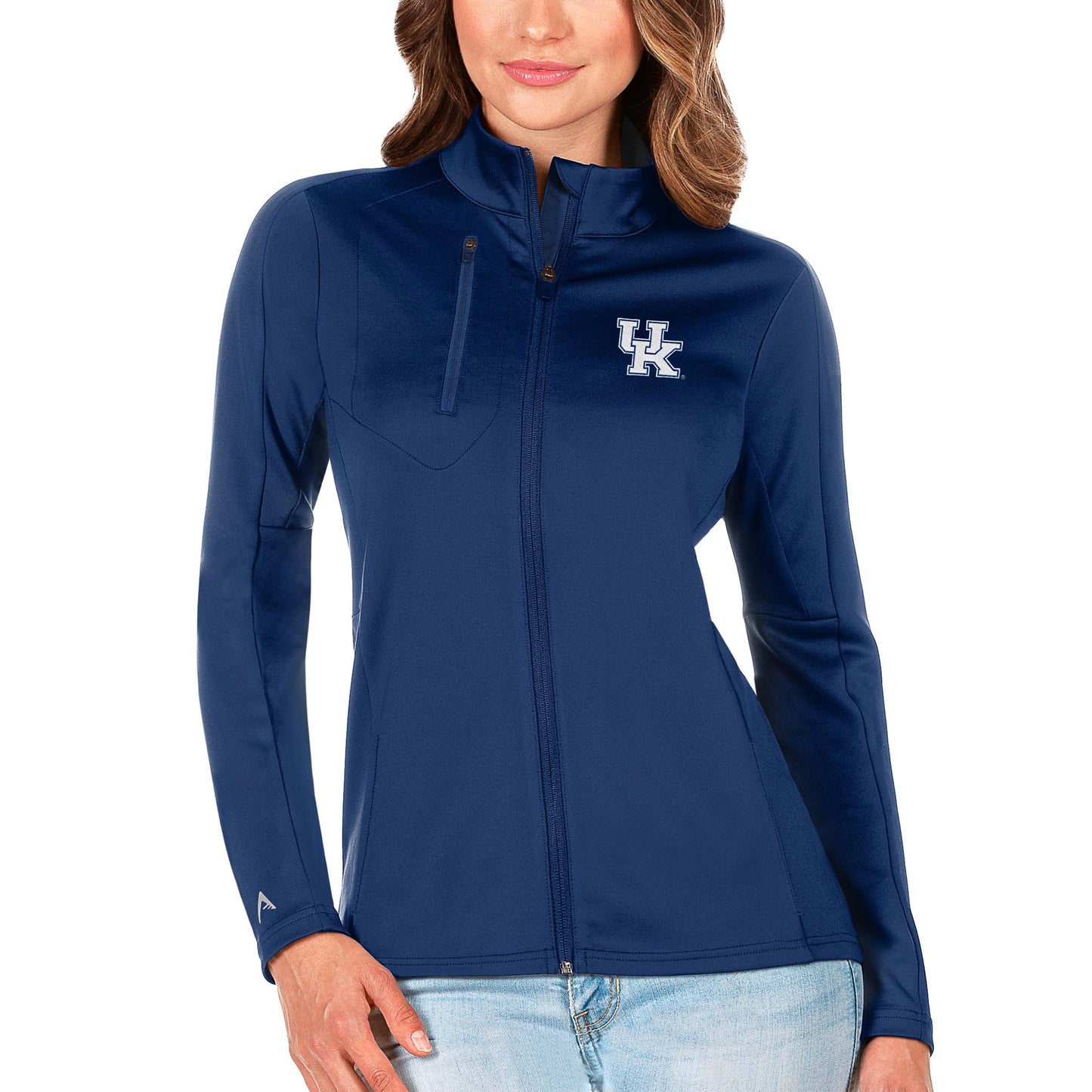 Women's Antigua Royal Kentucky Wildcats Generation Full-Zip Jacket