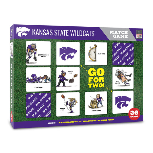 Kansas State Wildcats Licensed Memory Match Game