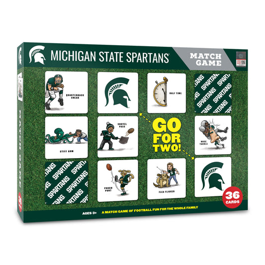 Michigan State Spartans Licensed Memory Match Game