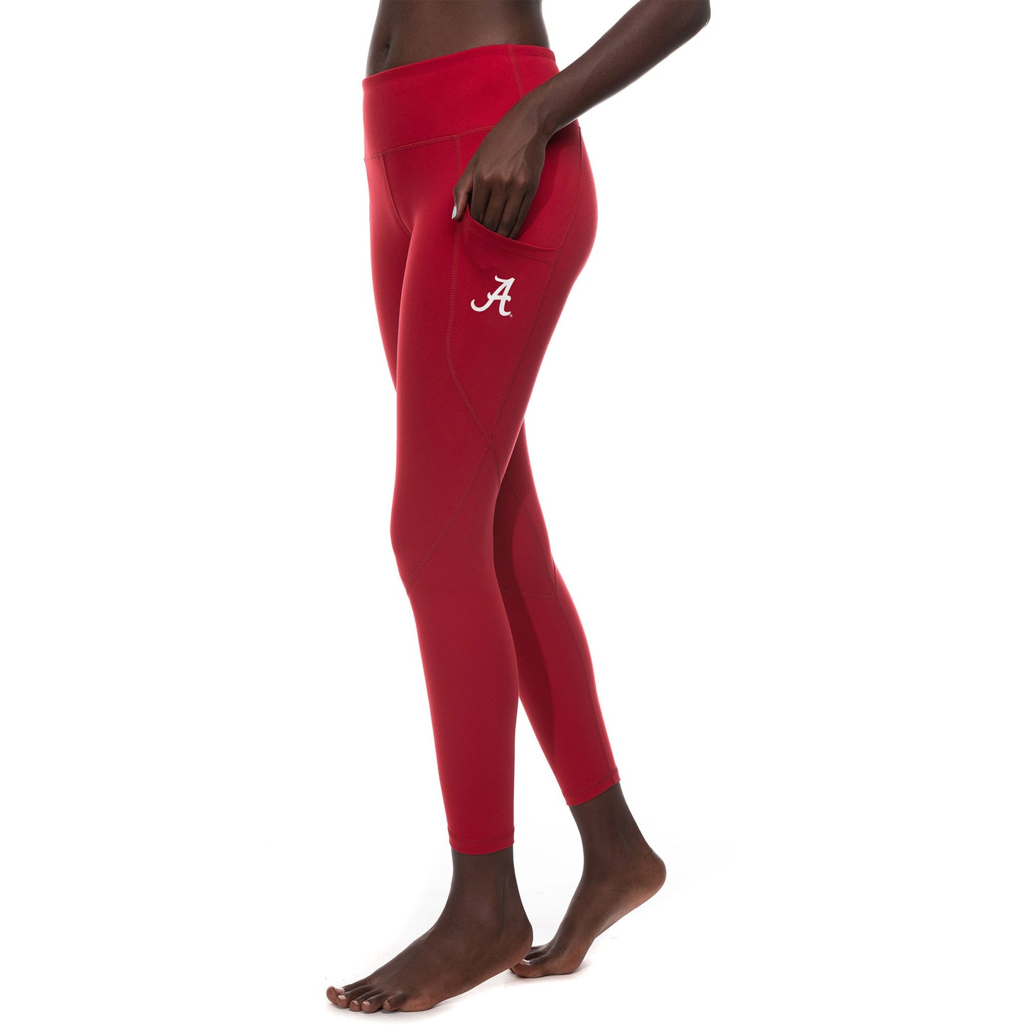 Women's ZooZatz Crimson Alabama Crimson Tide Pocketed Leggings