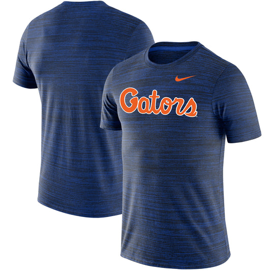 Men's Nike Royal Florida Gators Big & Tall Velocity Space Dye Performance T-Shirt