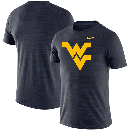 Men's Nike Navy West Virginia Mountaineers Big & Tall Velocity Performance T-Shirt