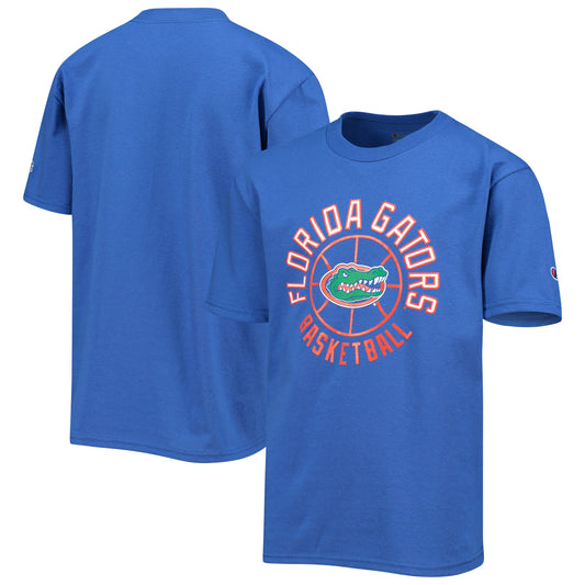 Youth Champion Royal Florida Gators Basketball T-Shirt