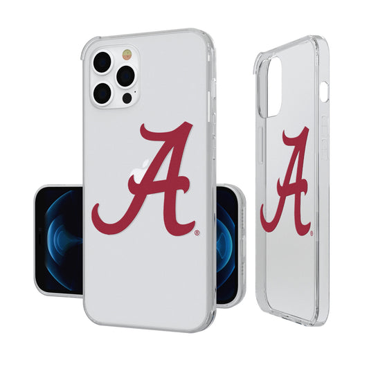 Alabama Crimson Tide iPhone Insignia Design Clear Case