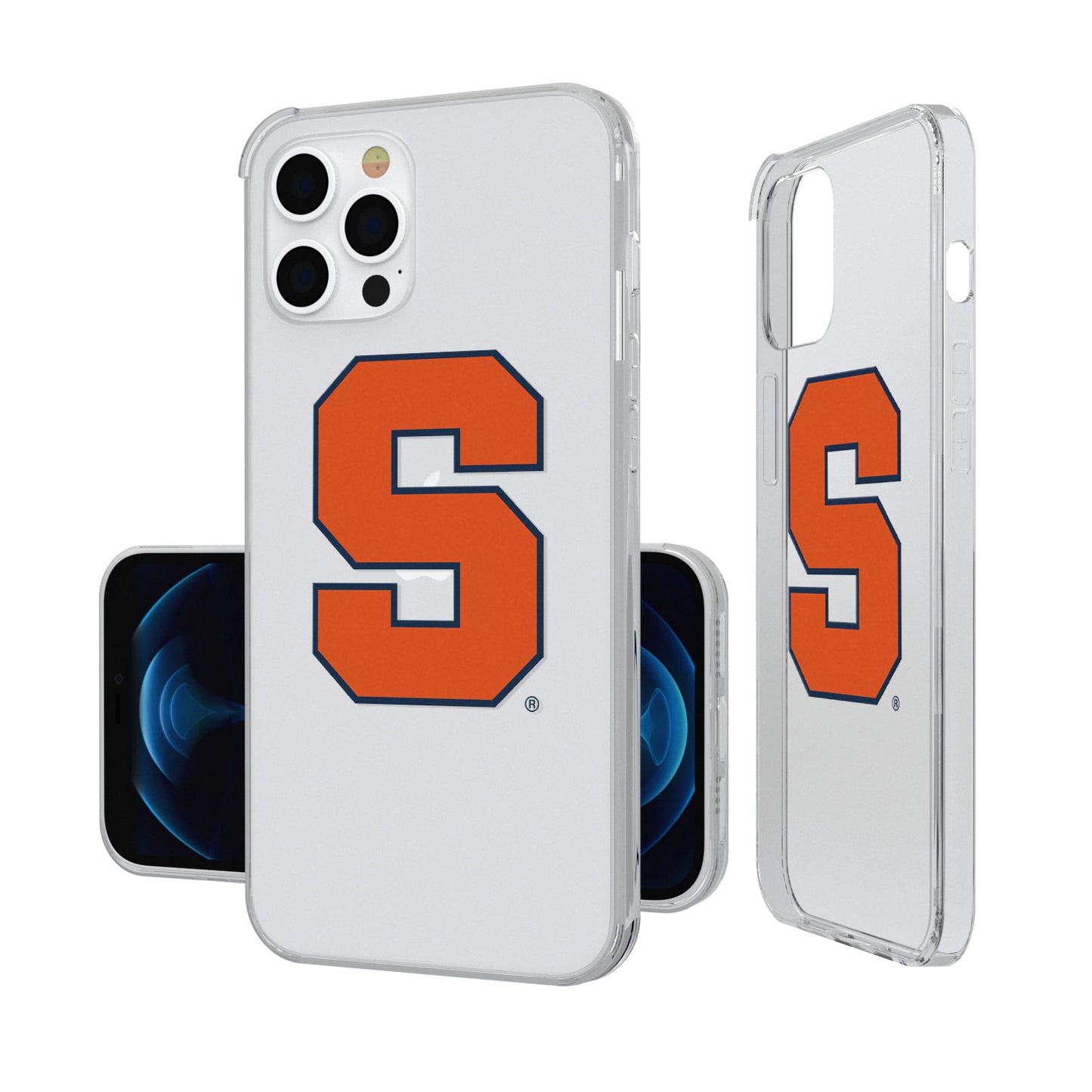 Syracuse Orange iPhone Insignia Design Clear Case