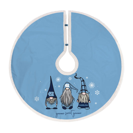 North Carolina Tar Heels Gnome Tree Skirt