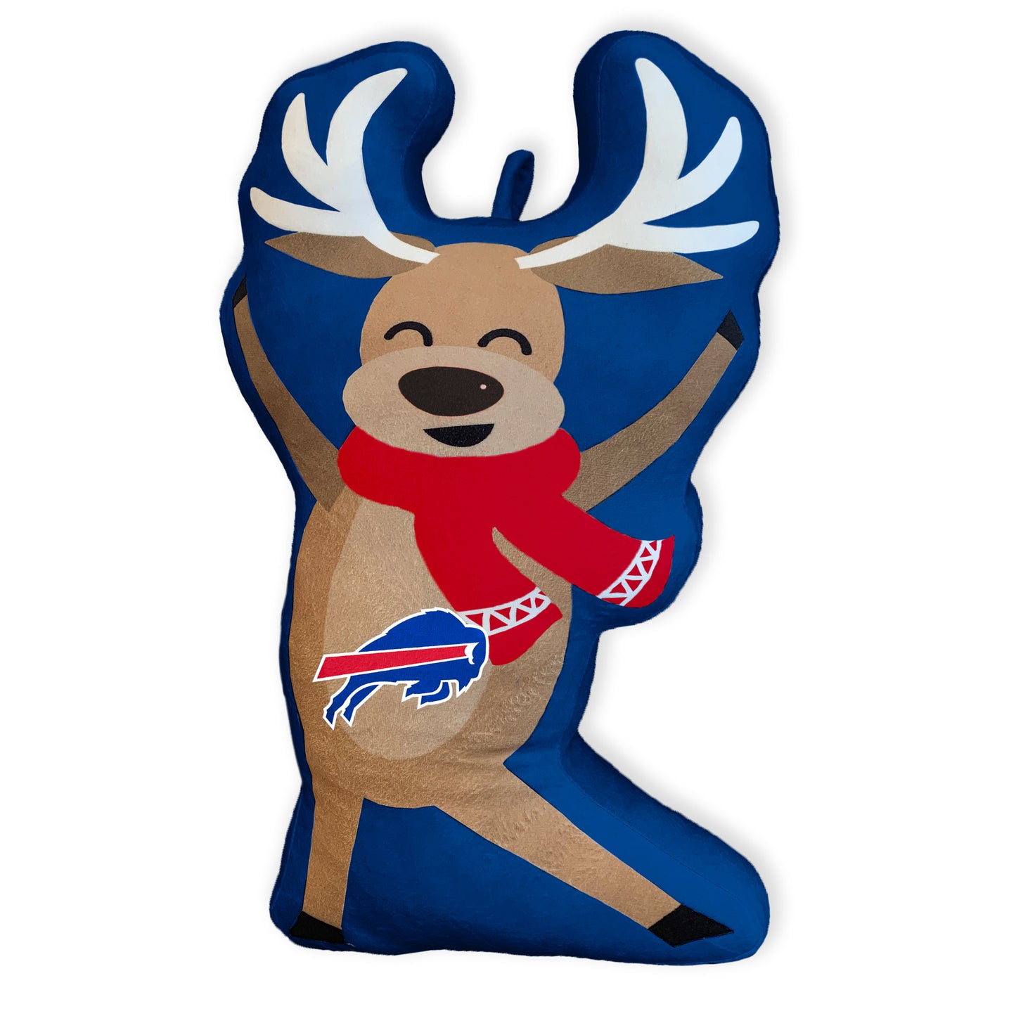 Buffalo Bills Reindeer Holiday Plushlete