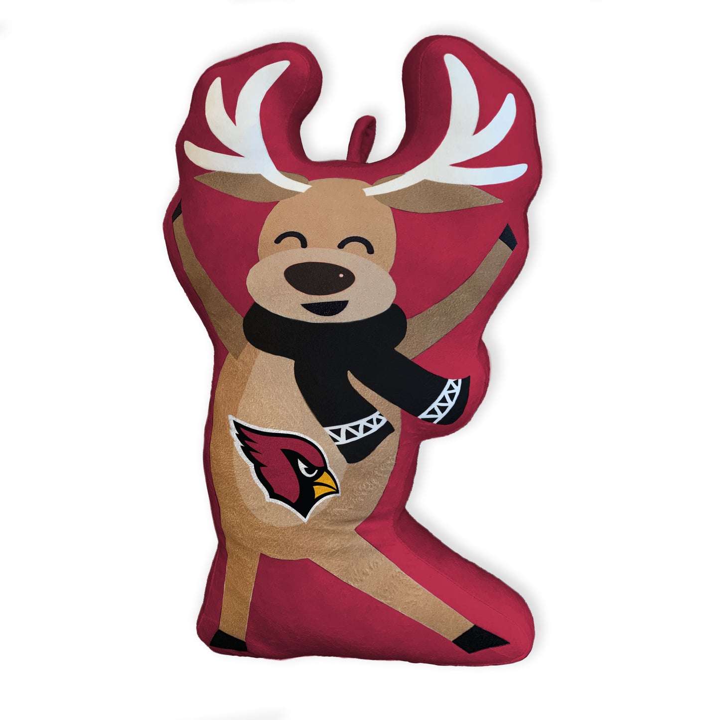 Arizona Cardinals Reindeer Holiday Plushlete