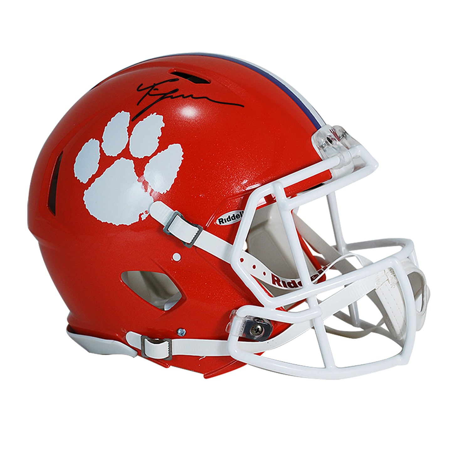 Trevor Lawrence Clemson Tigers Autographed Riddell Speed Authentic Helmet