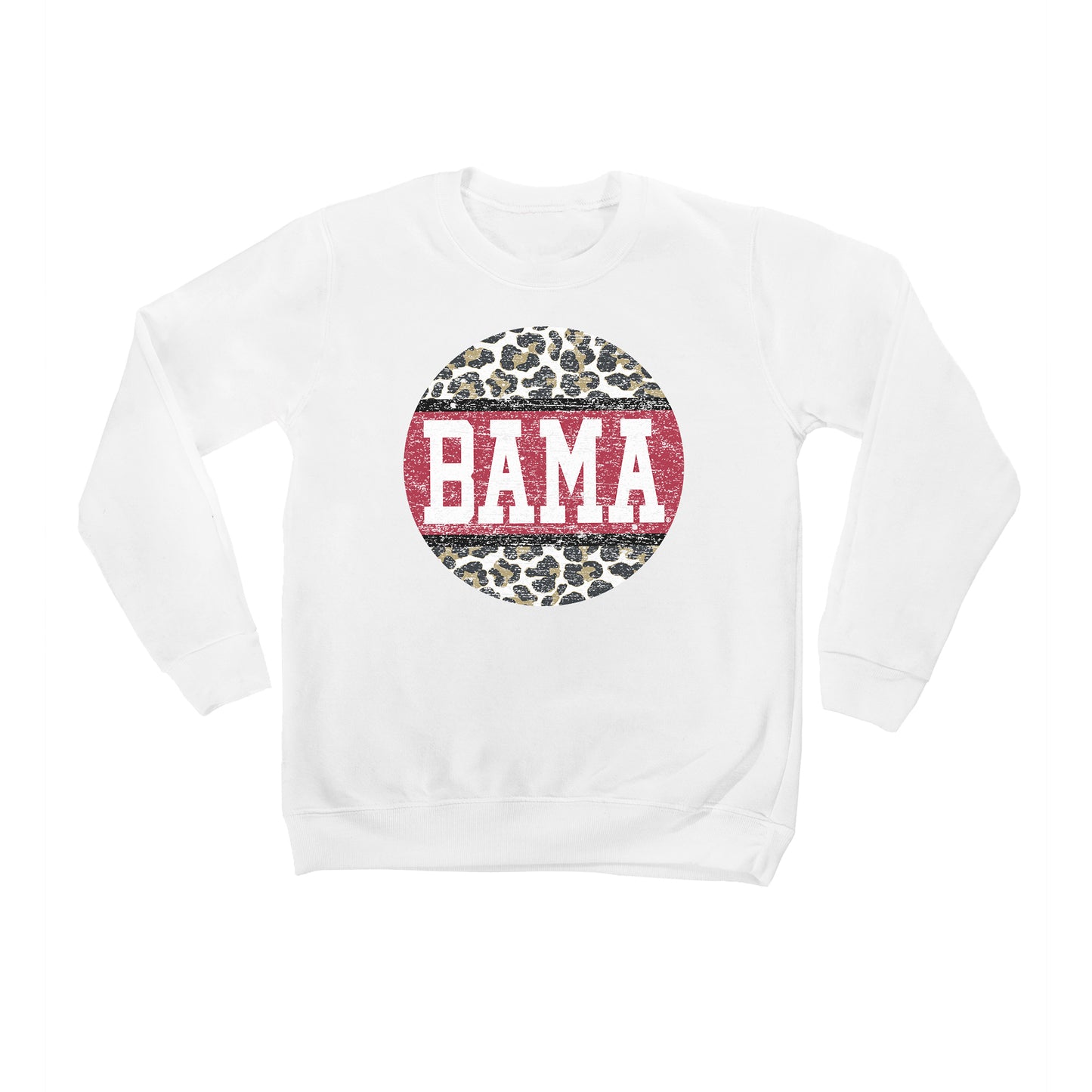 Youth White Alabama Crimson Tide Scoop & Score Pullover Sweatshirt