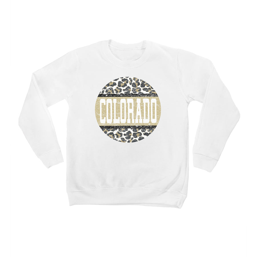 Youth White Colorado Buffaloes Scoop & Score Pullover Sweatshirt