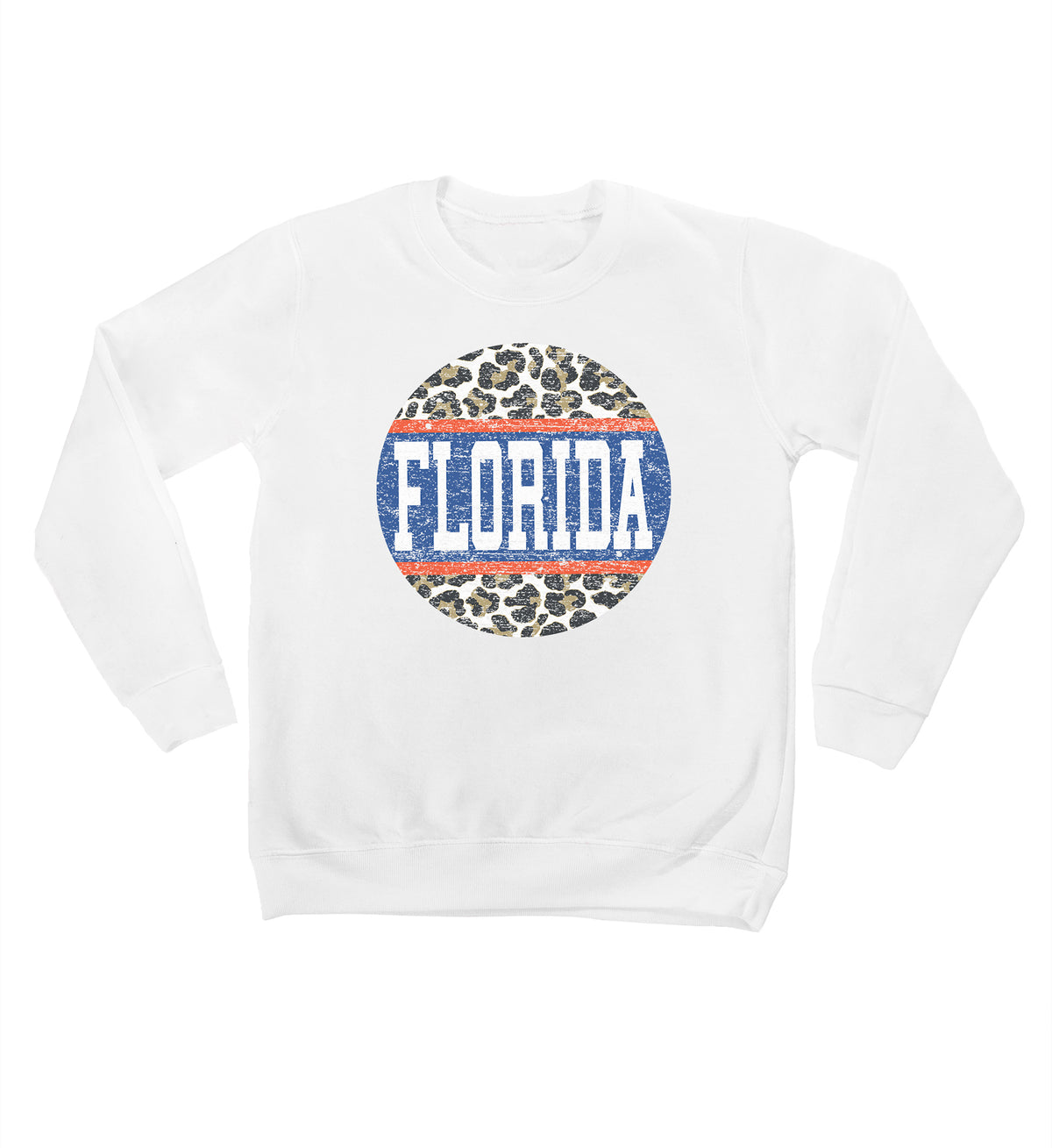 Youth White Florida Gators Scoop & Score Pullover Sweatshirt