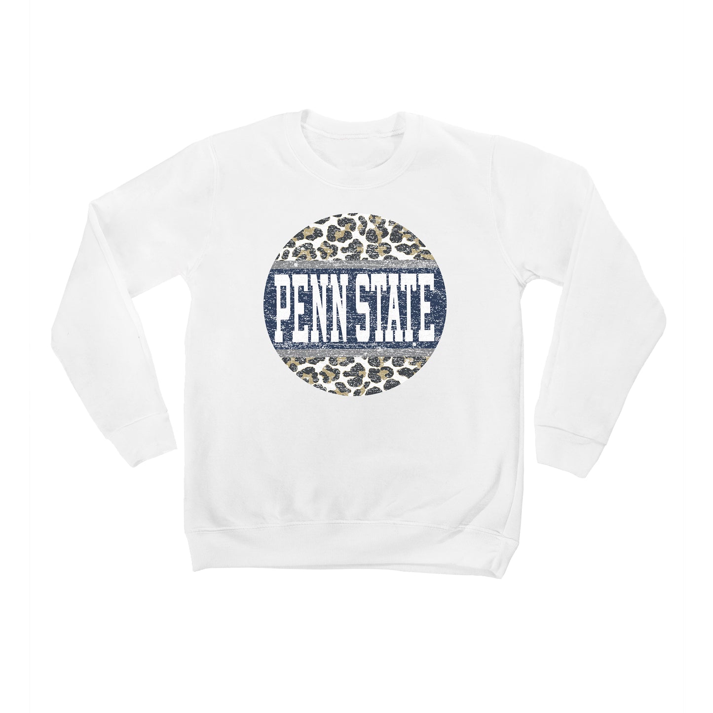 Youth White Penn State Nittany Lions Scoop & Score Pullover Sweatshirt