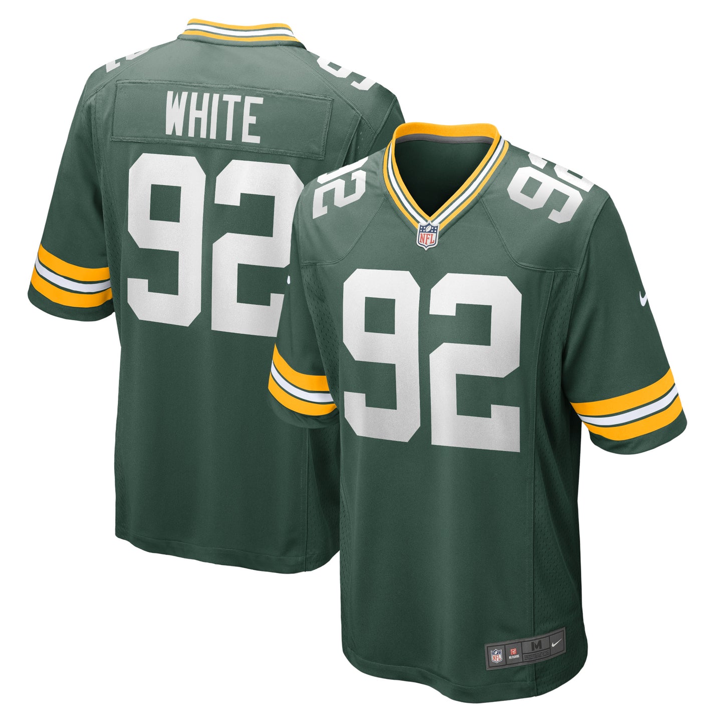 Men's Nike Reggie White Green Green Bay Packers Retired Player Game Jersey