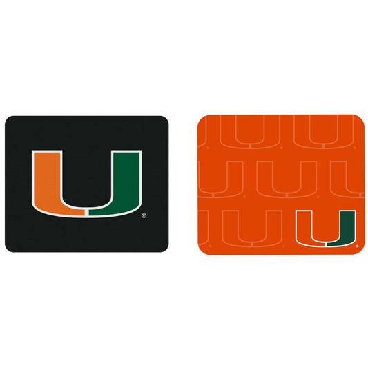 Miami Hurricanes Mascot Mousepad 2-Pack