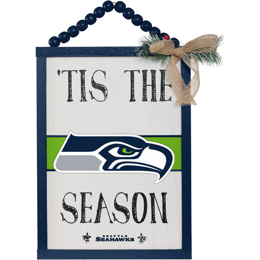 FOCO Seattle Seahawks 'Tis the Season Sign