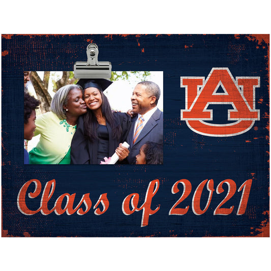 Auburn Tigers 10.5'' x 8'' Class of 2021 Clip Frame