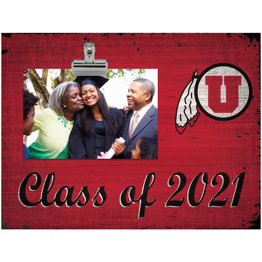 Utah Utes 10.5'' x 8'' Class of 2021 Clip Frame