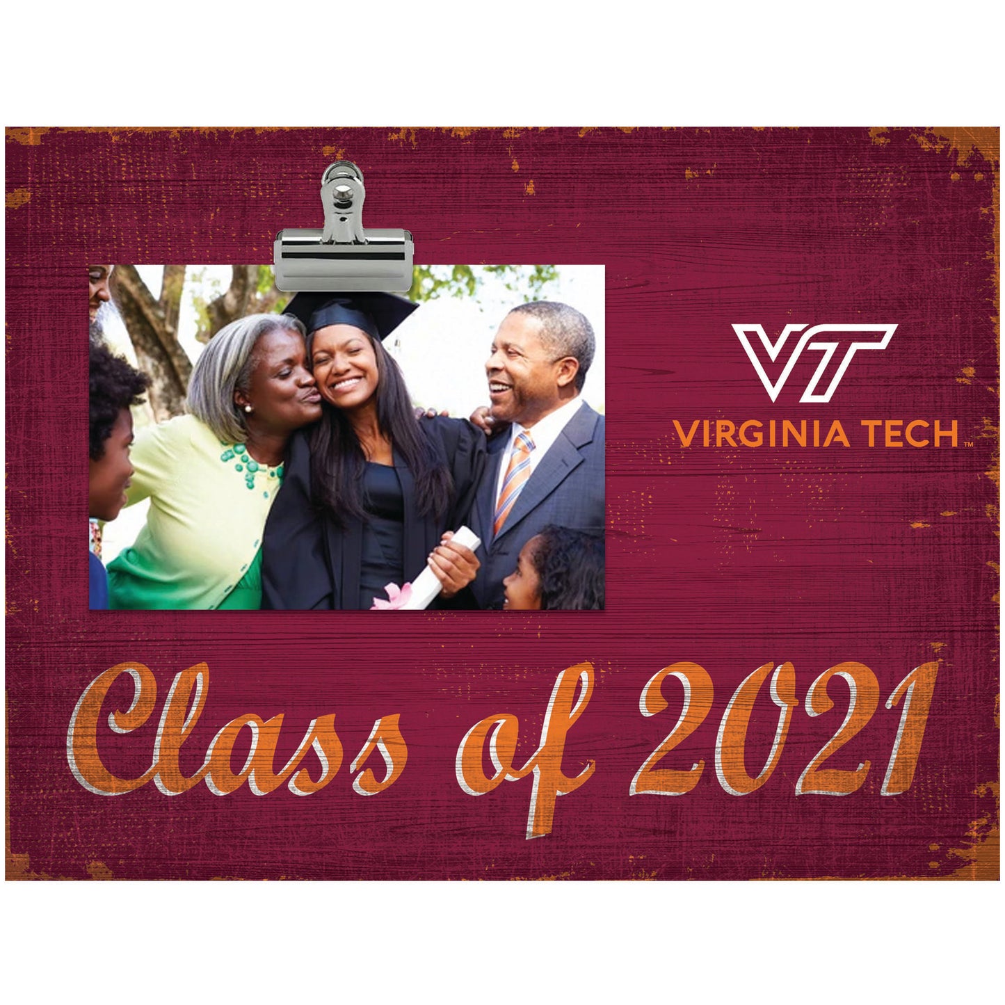 Virginia Tech Hokies 10.5'' x 8'' Class of 2021 Clip Frame