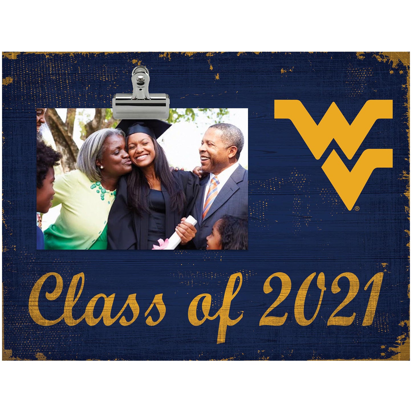 West Virginia Mountaineers 10.5'' x 8'' Class of 2021 Clip Frame