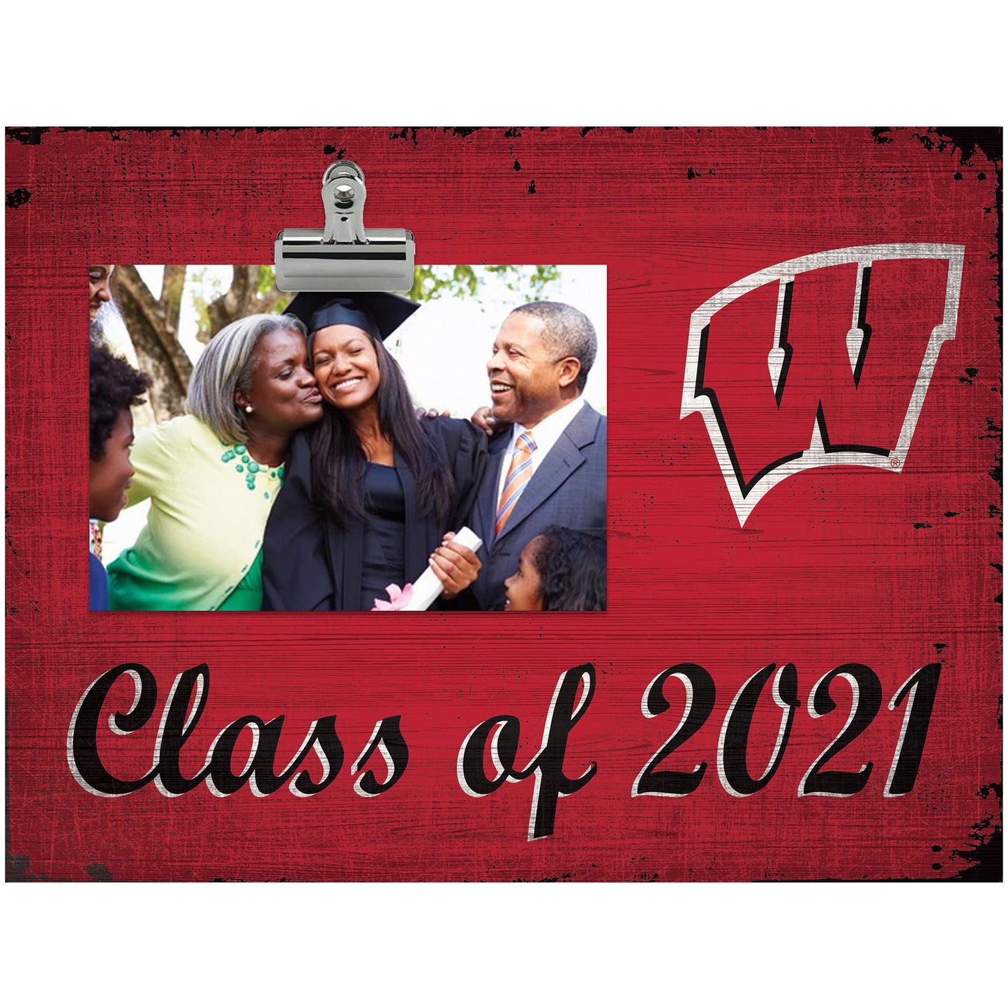Wisconsin Badgers 10.5'' x 8'' Class of 2021 Clip Frame