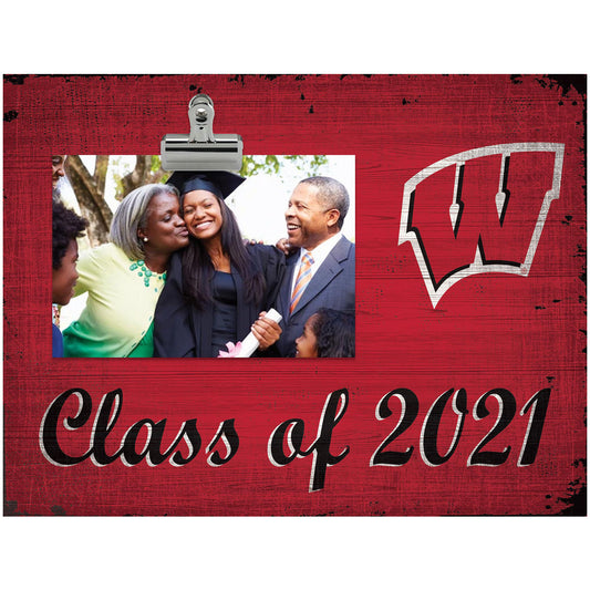 Wisconsin Badgers 10.5'' x 8'' Class of 2021 Clip Frame