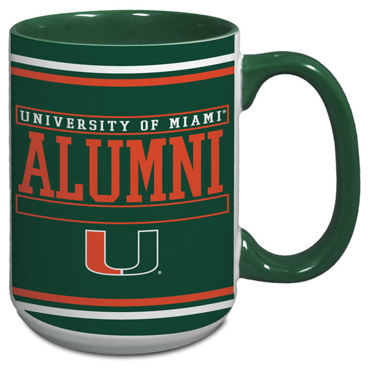 Miami Hurricanes 15oz. Java Alumni Mug