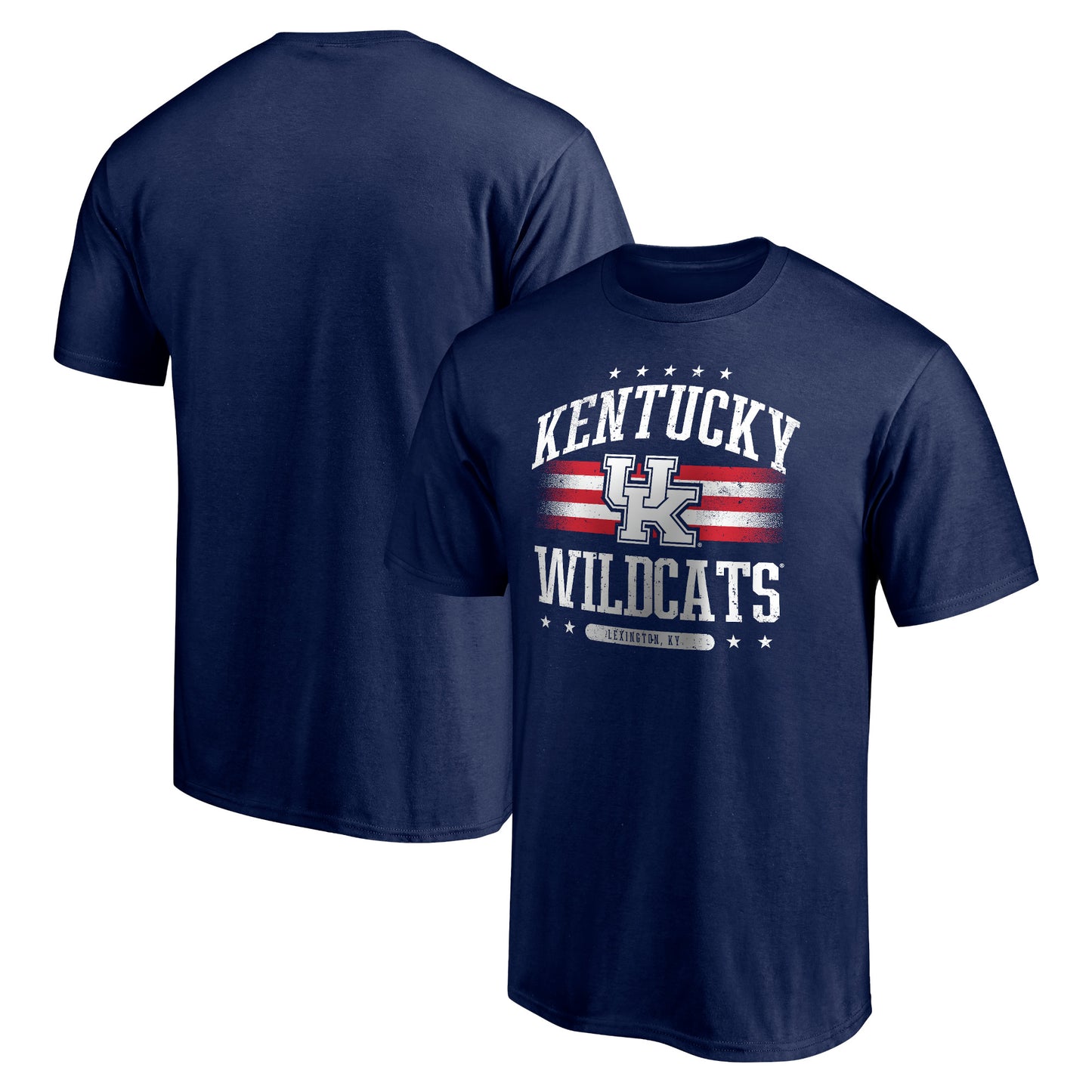 Men's Navy Kentucky Wildcats Americana T-Shirt