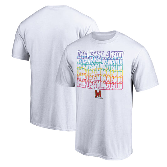 Men's White Maryland Terrapins City Pride T-Shirt