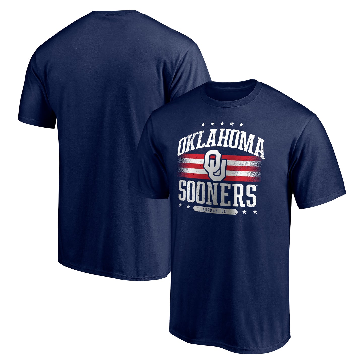 Men's Navy Oklahoma Sooners Americana T-Shirt