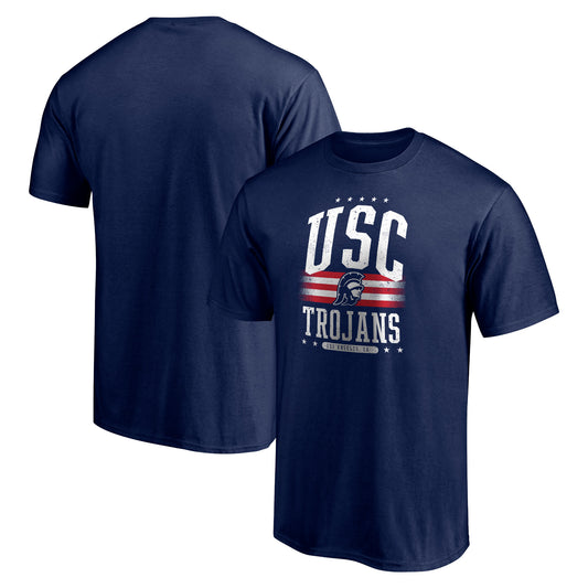 Men's Navy USC Trojans Americana T-Shirt