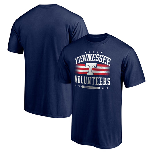 Men's Navy Tennessee Volunteers Americana T-Shirt