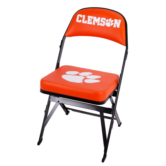 Clemson Tigers Team Bench Logo Chair