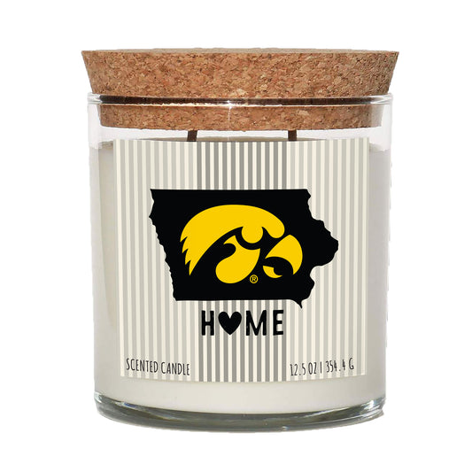 Iowa Hawkeyes Home State Candle