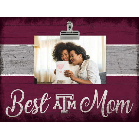 Texas A&M Aggies 10.5'' x 8'' Best Mom Clip Frame