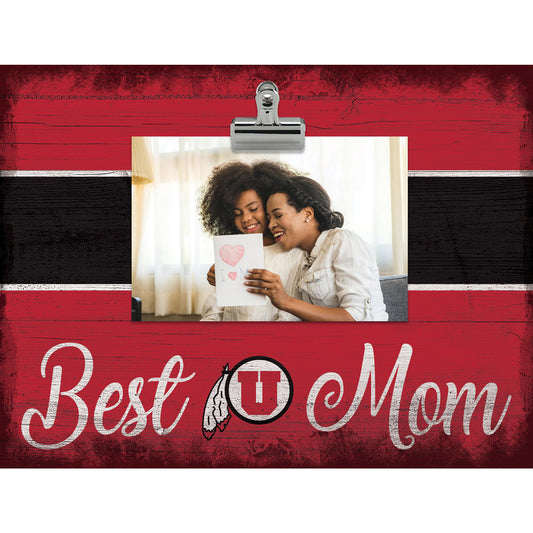 Utah Utes 10.5'' x 8'' Best Mom Clip Frame