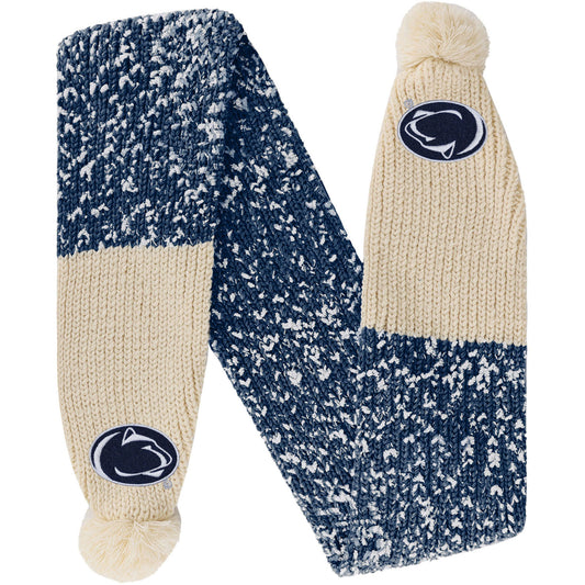 FOCO Penn State Nittany Lions Confetti Scarf with Pom