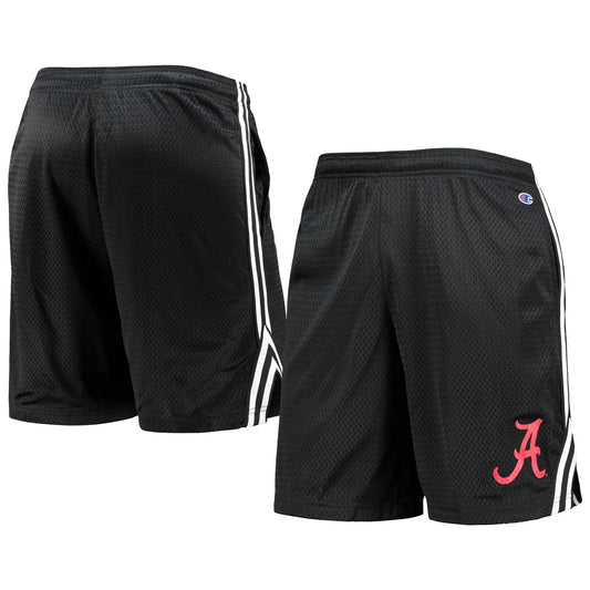 Men's Champion Black Alabama Crimson Tide Team Lacrosse Shorts