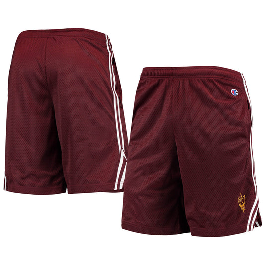 Men's Champion Maroon Arizona State Sun Devils Team Lacrosse Shorts